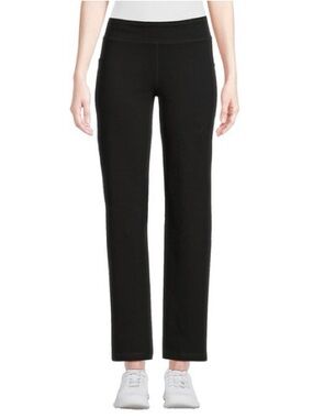VOGO Athletica Black Kids High-Waist Flare Leggings